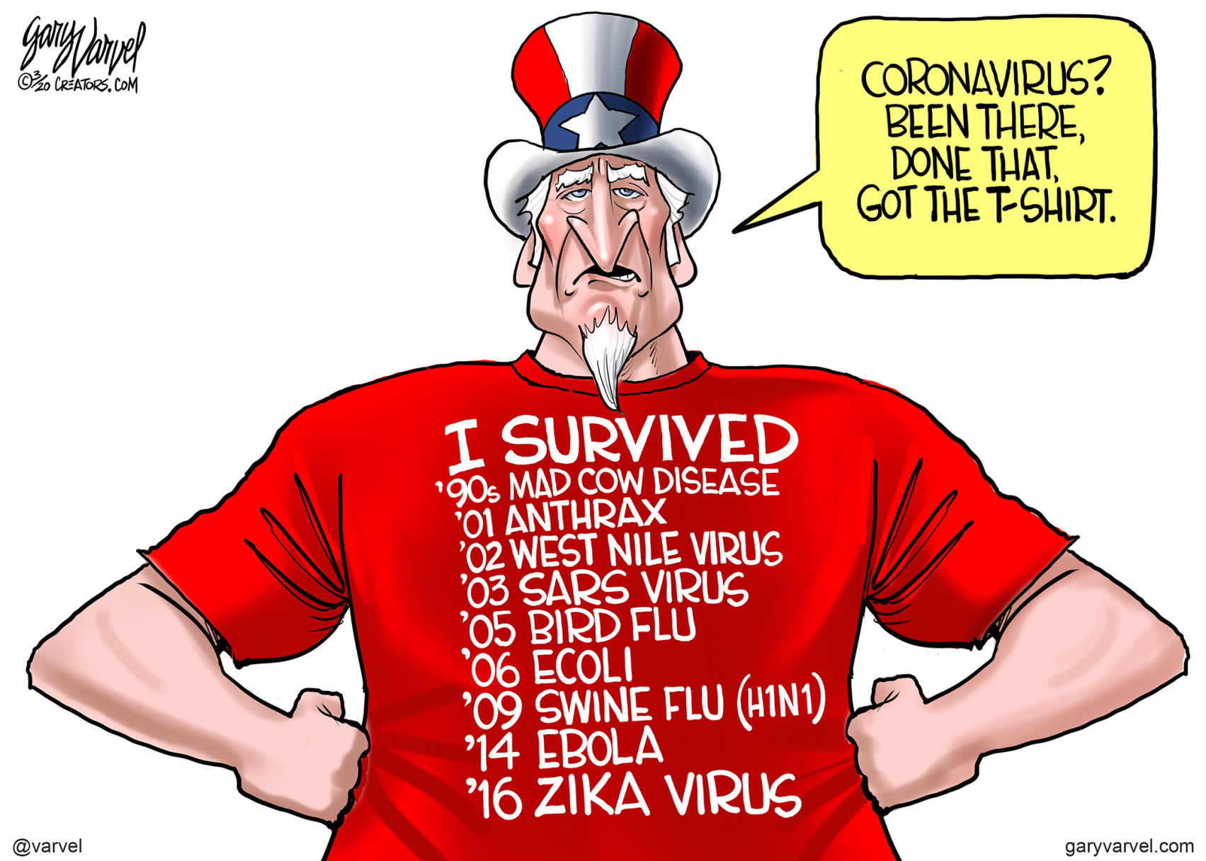 Surving viruses t-shirt